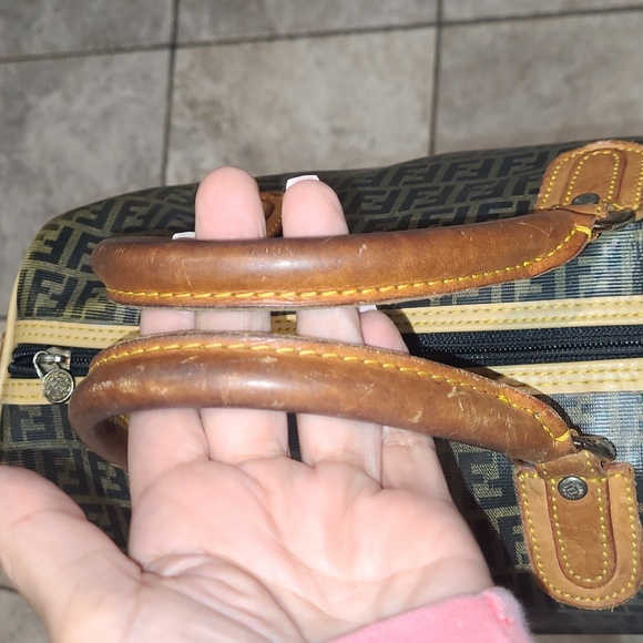 RARE~FENDI ZUCCA~SPEEDY SIZE - Picture 15 of 16